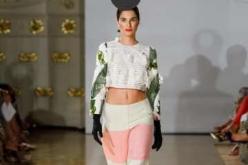 Roga abre la pasarela Colección Bridal con 22 diseños (Foto TA)